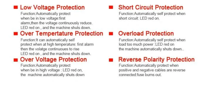 1000W off Grid DC to AC Pure Sine Wave Power Inverter