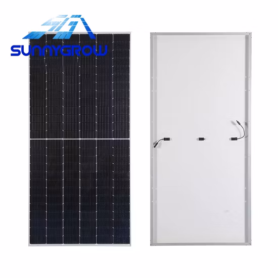 500 W ソーラー パネル 家庭用エネルギー貯蔵用の単セル ソーラー パネル