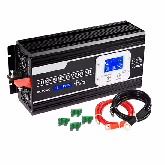 2000 ワット CE RoHS 承認純粋な正弦波車の電源インバーター DC12V/24V AC110V/220V/230V